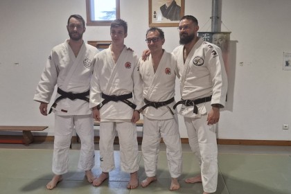 Une nouvelle ceinture noire à YzeureJudo